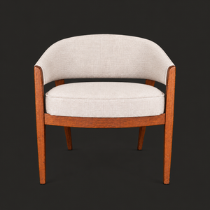 Set de dos sillas Mid Century. Retapizadas. Vintage.