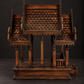 Thai wooden spirit house. Ca. 1990. Vintage.
