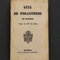 Book "Guía de forasteros en Madrid, para el año de 1850". Madrid. 1850. In Spanish. Antique. Shows signs of age.