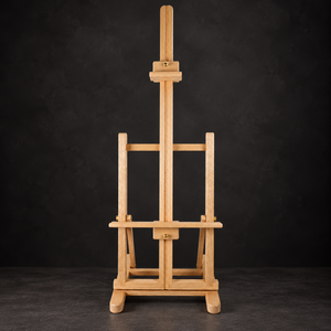 Medium natural lectern. Pink eucalyptus wood. New.