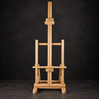 Medium natural lectern. Pink eucalyptus wood. New.